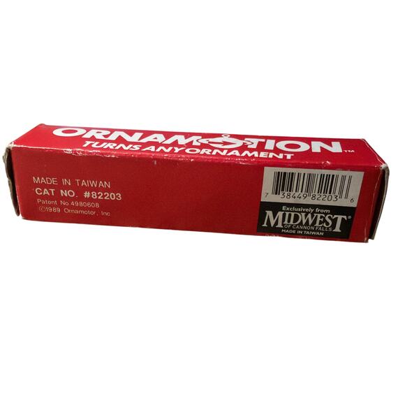 Midwest Ornamotion 3-Pack Rotating Ornament Motors Cat. No. 82203 Open Box New - Picture 4 of 5